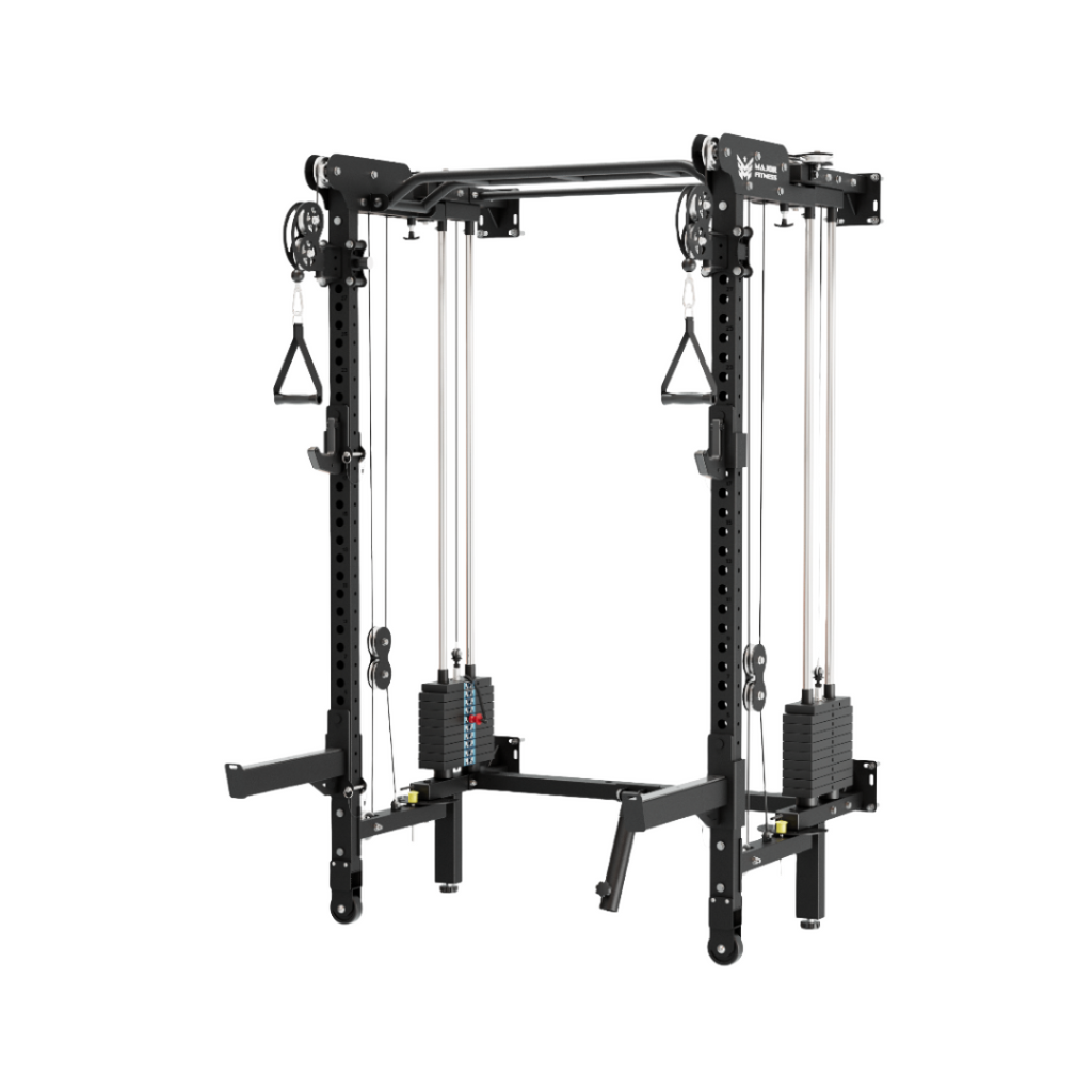 Folding All-In-One Rack F35 Pro Angled View