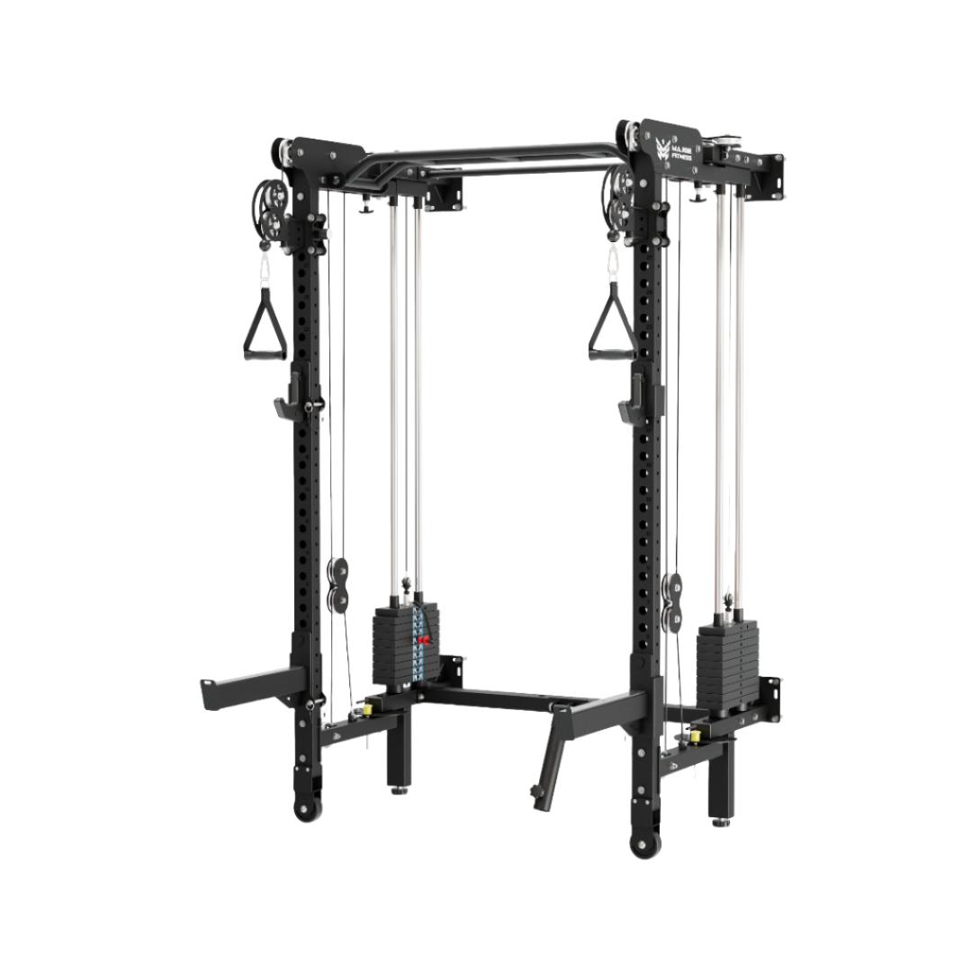 Folding All-In-One Rack F35 Pro Angled View