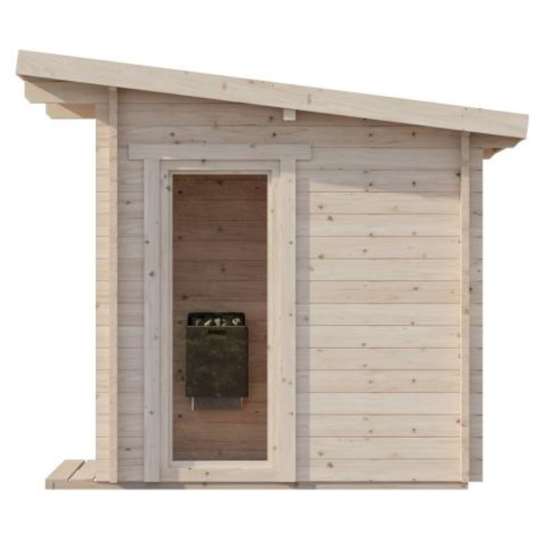 SaunaLife G4 6-Person Traditional Outdoor Sauna