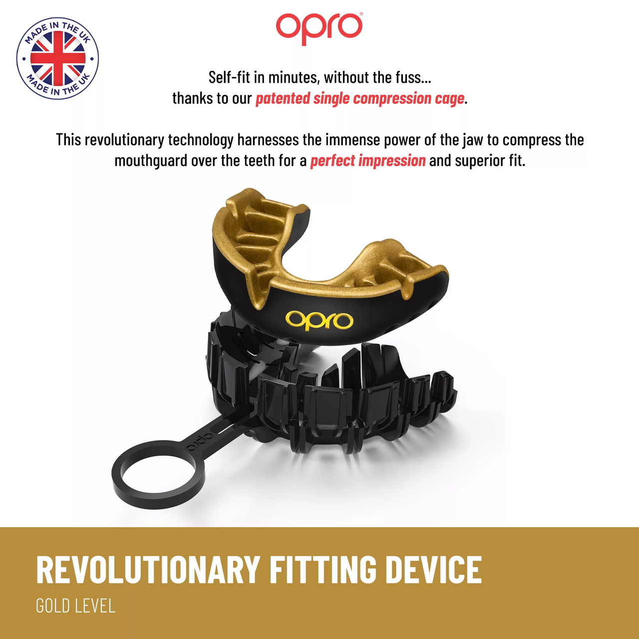 Sports Mouth Guard For Combat Sports, High Impact Sports, and more - Adult Size - Opro by Marcy - Multiple Colors