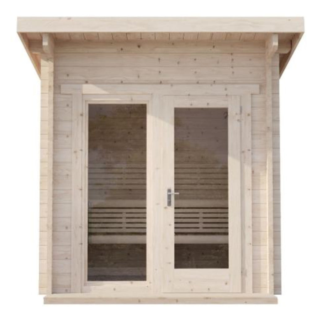SaunaLife G4 6-Person Traditional Outdoor Sauna