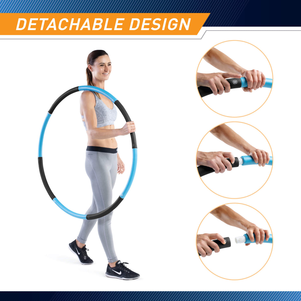 Weighted Hula Hoop –Blue/Black| HH-0319-BB