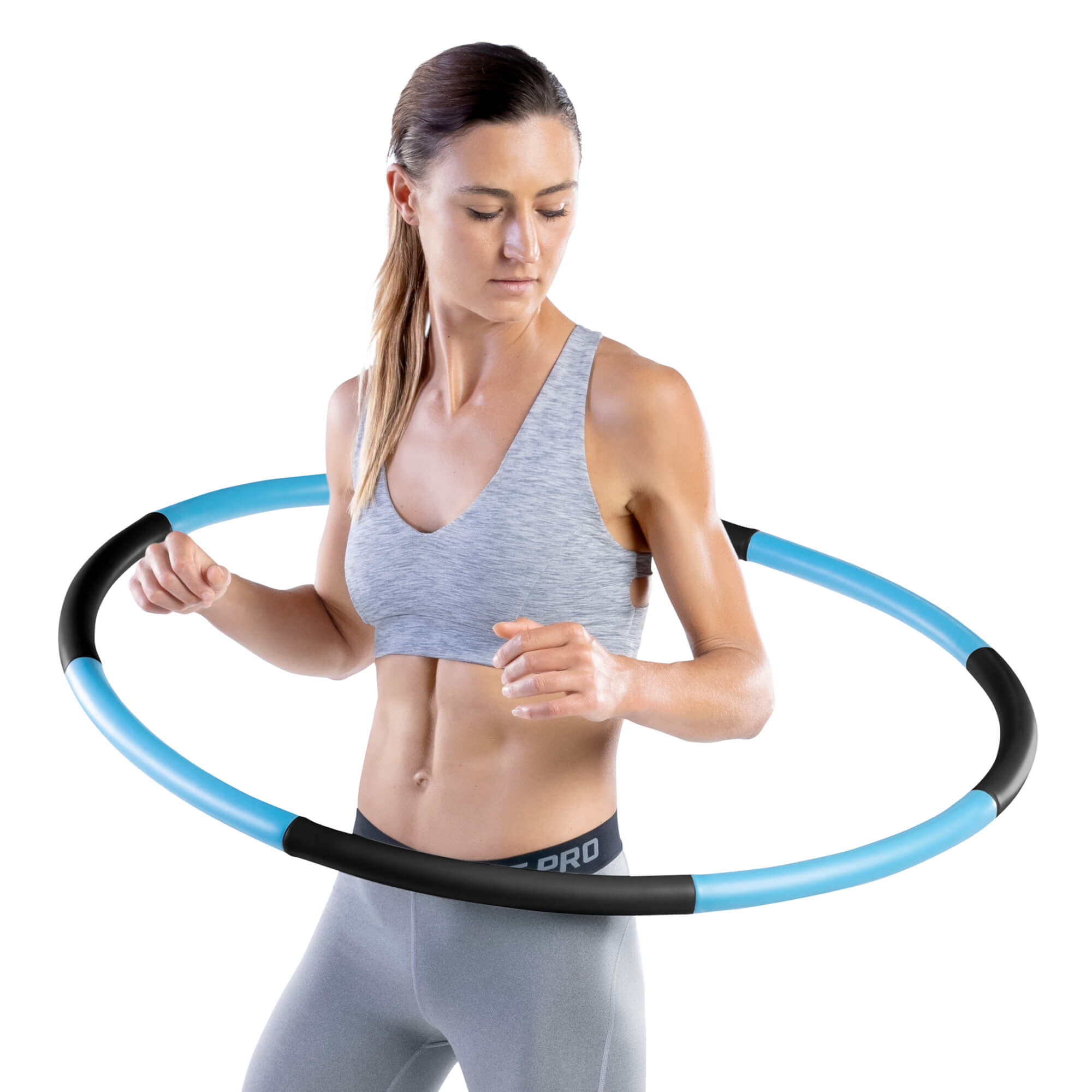 Weighted Hula Hoop –Blue/Black| HH-0319-BB