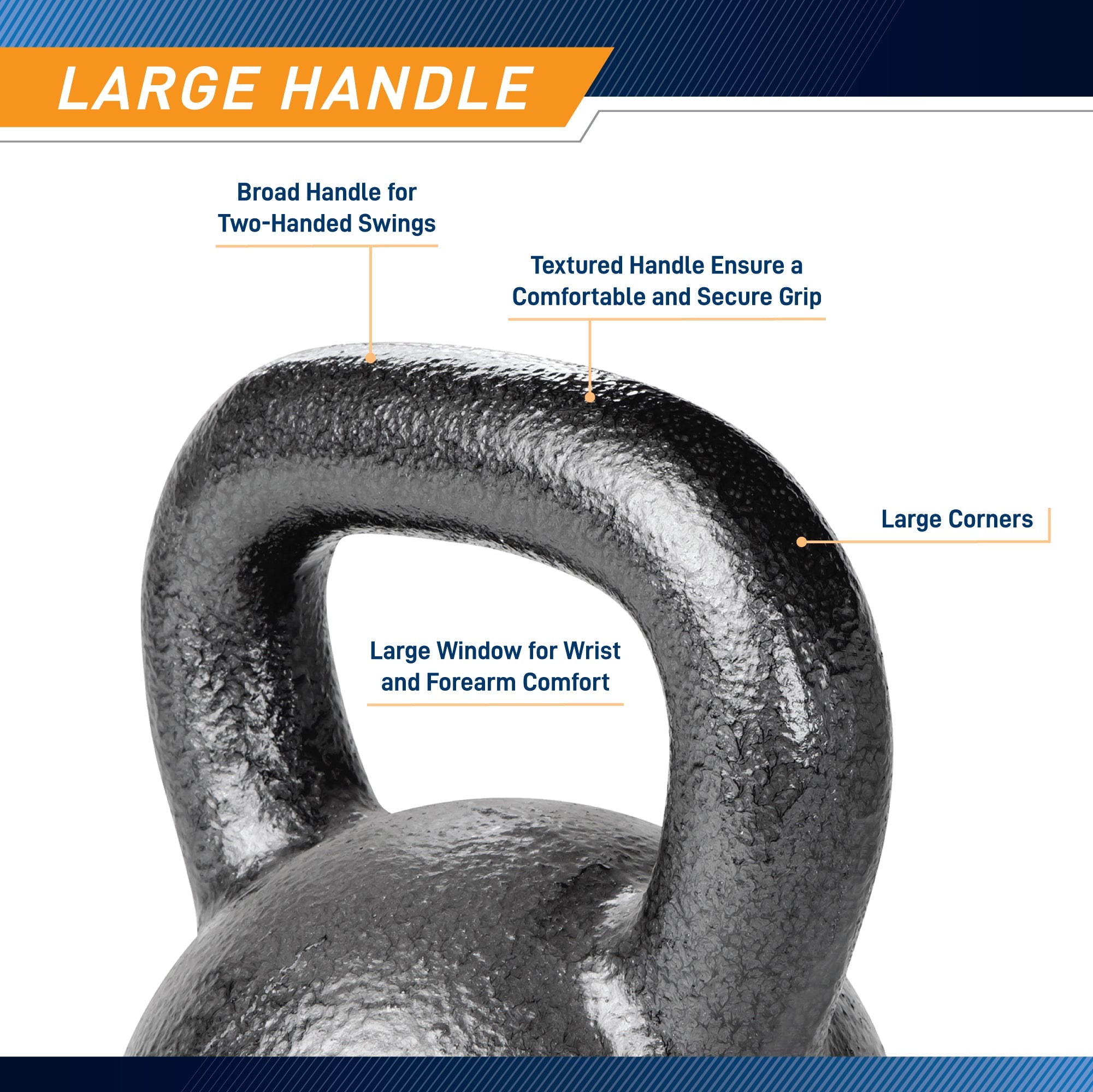 45lb Hammertone Kettlebell | HKB-045
