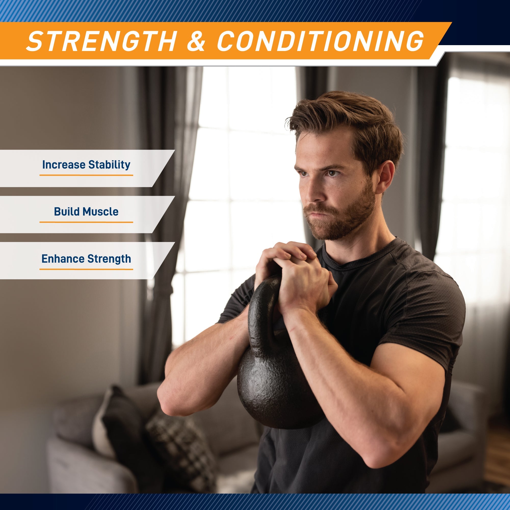 45lb Hammertone Kettlebell | HKB-045