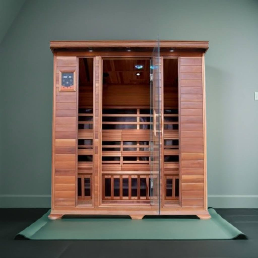 Sunray Saunas HL400K Sequoia 4-Person Sauna