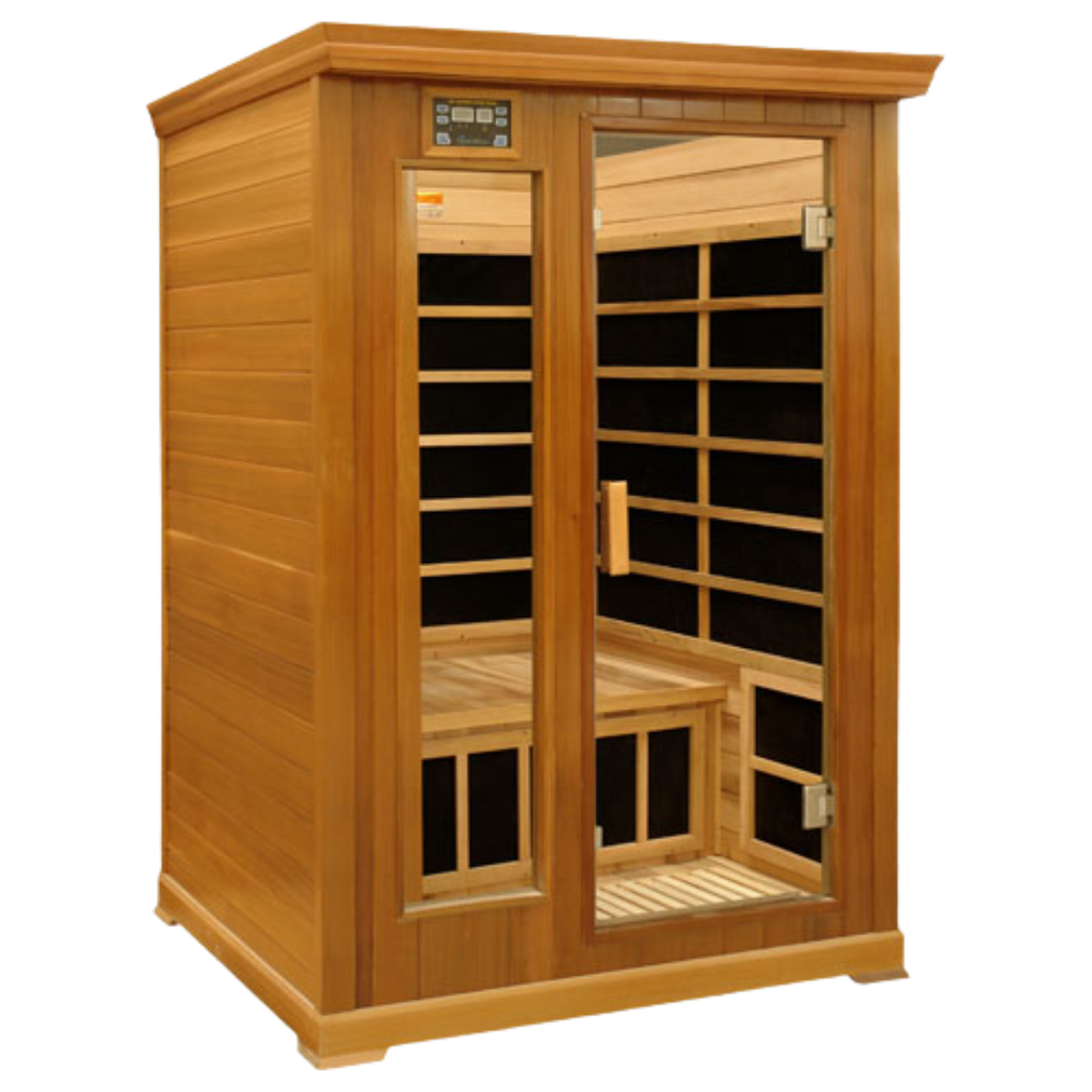 HealthSmart Infrared Sauna For Two With LED Display