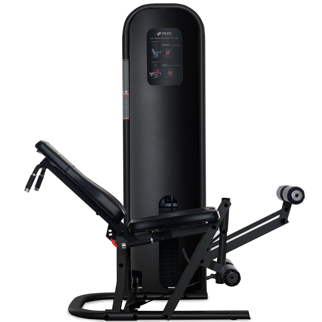 Inflight Fitness Prone Leg Extension and Curl Machine