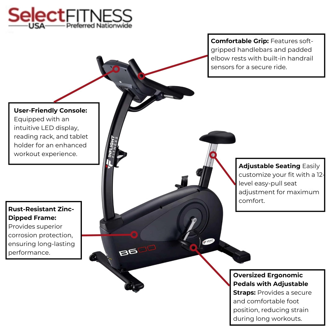 Inflight Fitness B6 Upright Bike