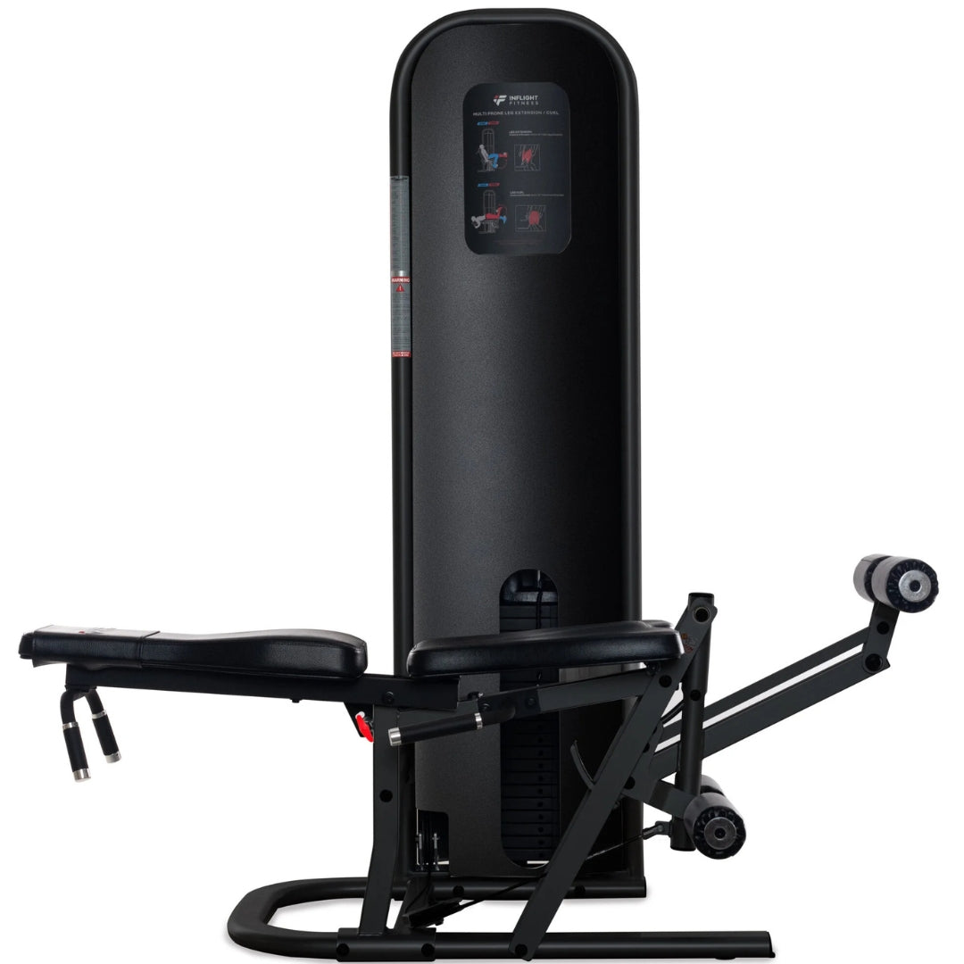 Inflight Fitness Prone Leg Extension and Curl Machine