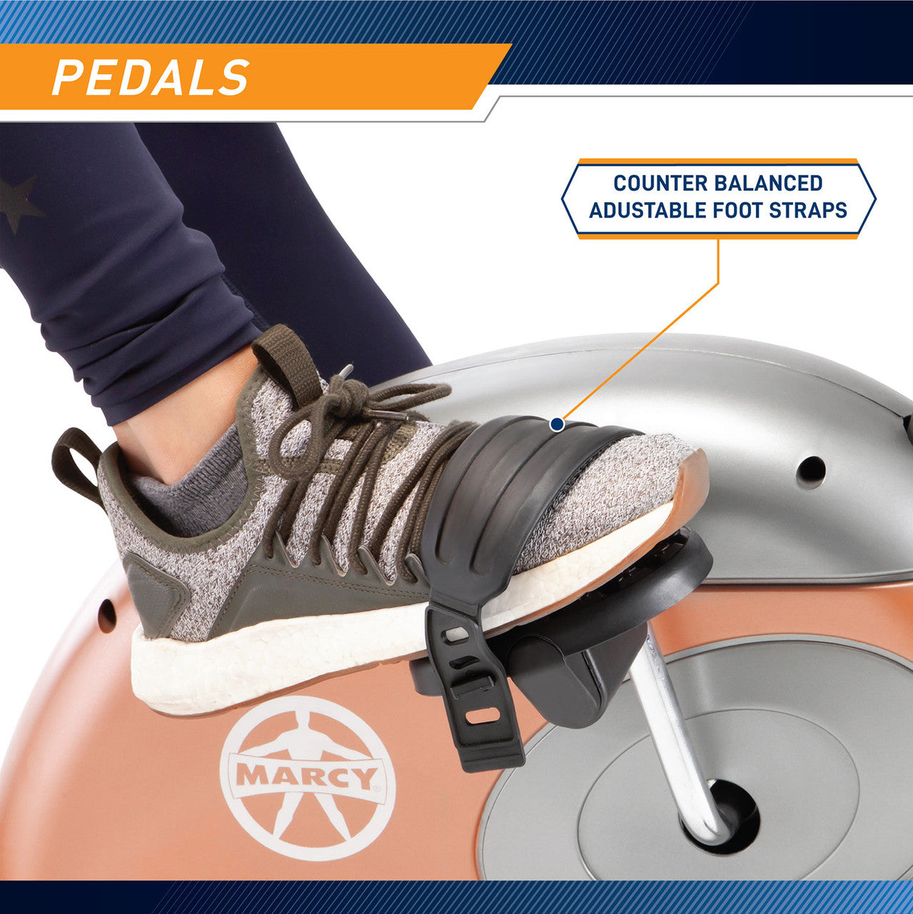 Recumbent Exercise Bike | Marcy ME-709