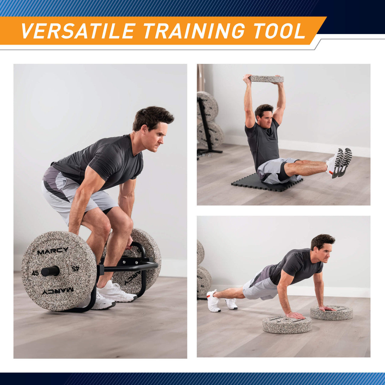 10lb Olympic Rubber Bumper Plate | MCBP-010