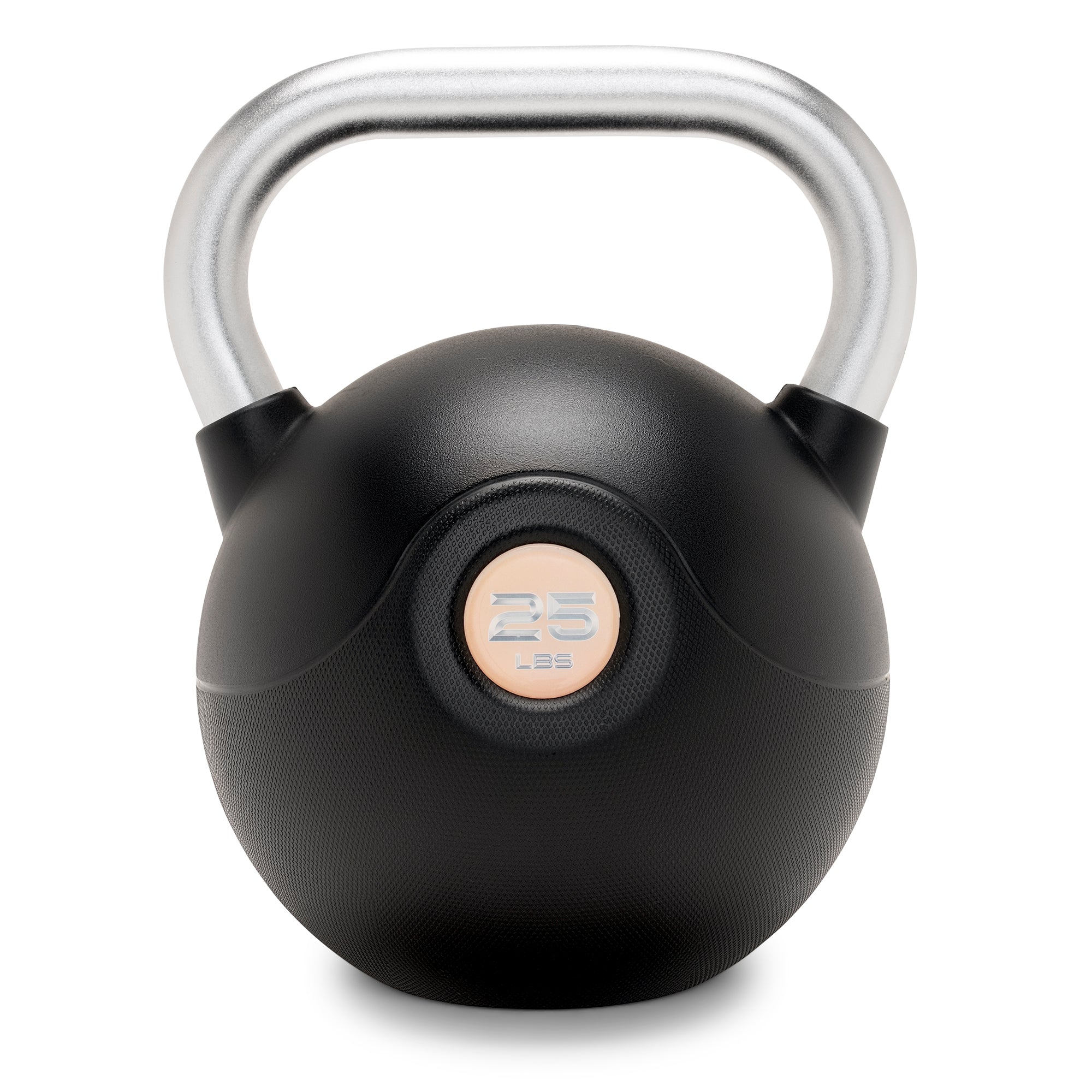 Marcy 25 lb. PU Kettlebell with Chrome Handle - Orange |  MCKB-025-ORANGE