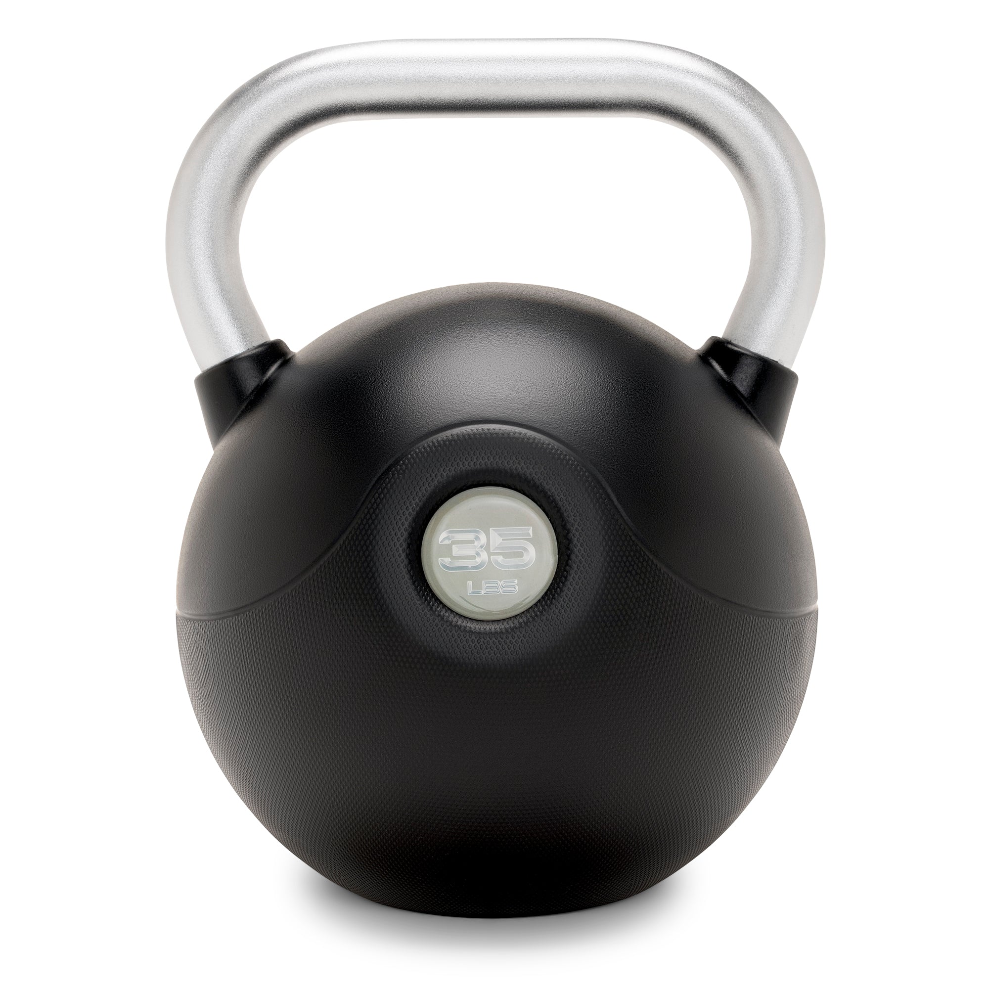 Marcy 35 lb. PU Kettlebell with Chrome Handle - Sage |  MCKB-035-SAGE