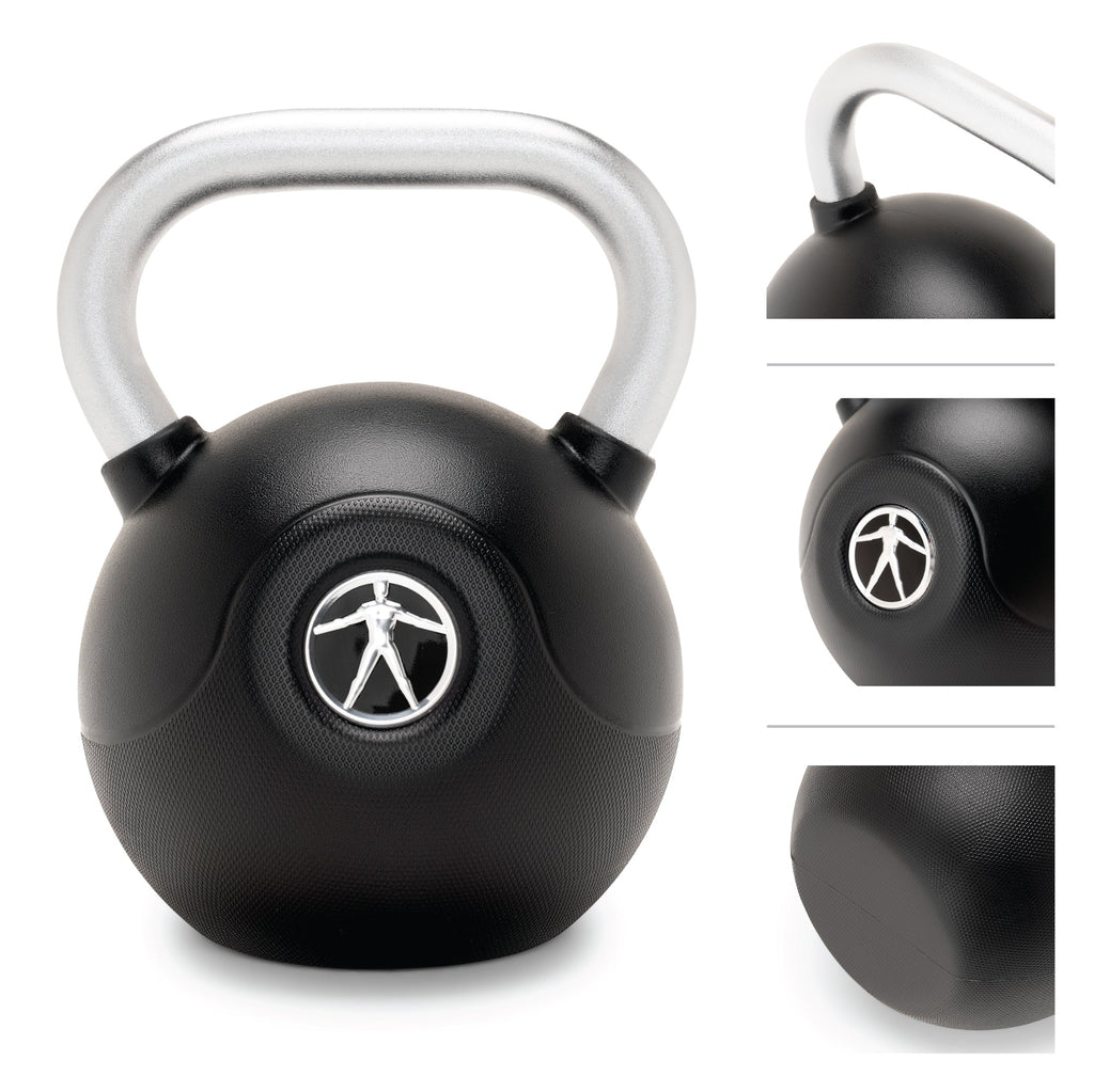 Marcy 15 lb. PU Kettlebell with Chrome Handle - Pink |  MCKB-015-PINK