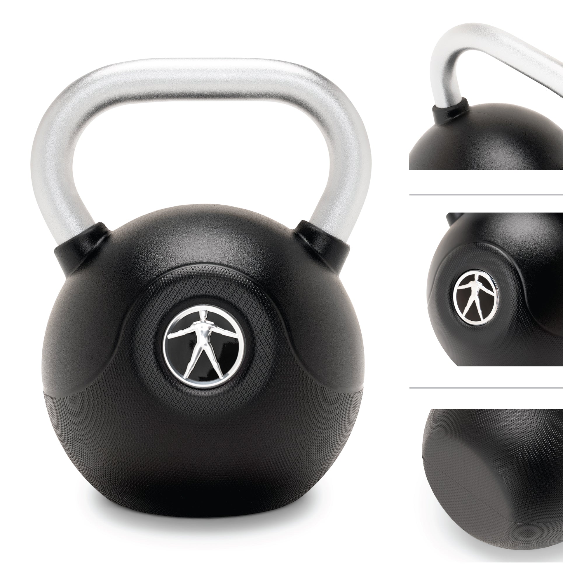 Marcy 15 lb. PU Kettlebell with Chrome Handle - Pink |  MCKB-015-PINK