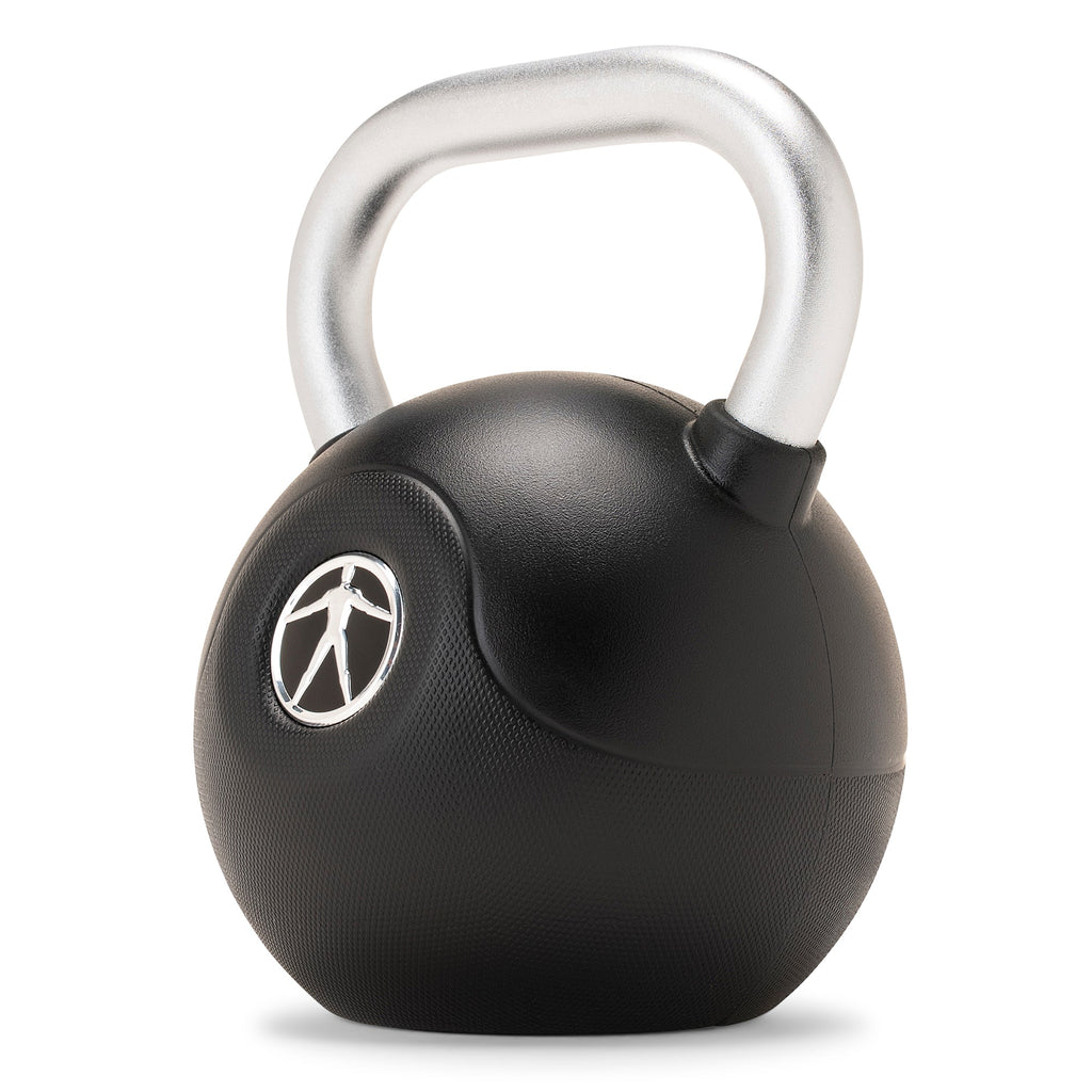 Marcy 15 lb. PU Kettlebell with Chrome Handle - Pink |  MCKB-015-PINK