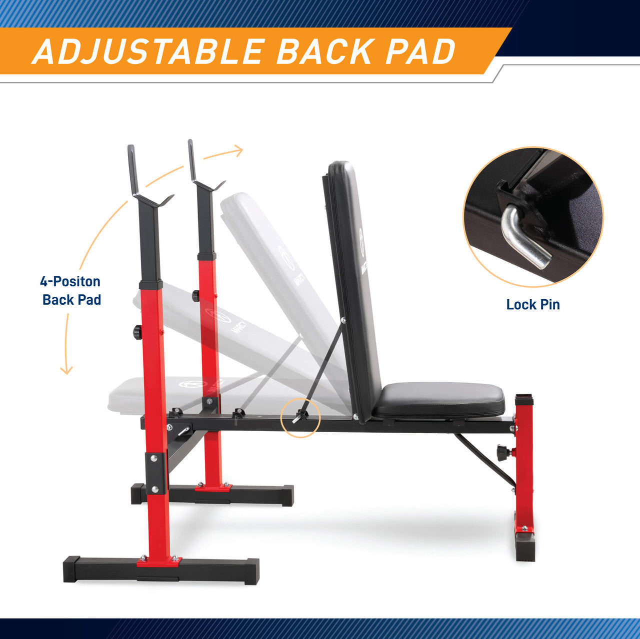 Marcy Standard Weight Bench | MWB-5511