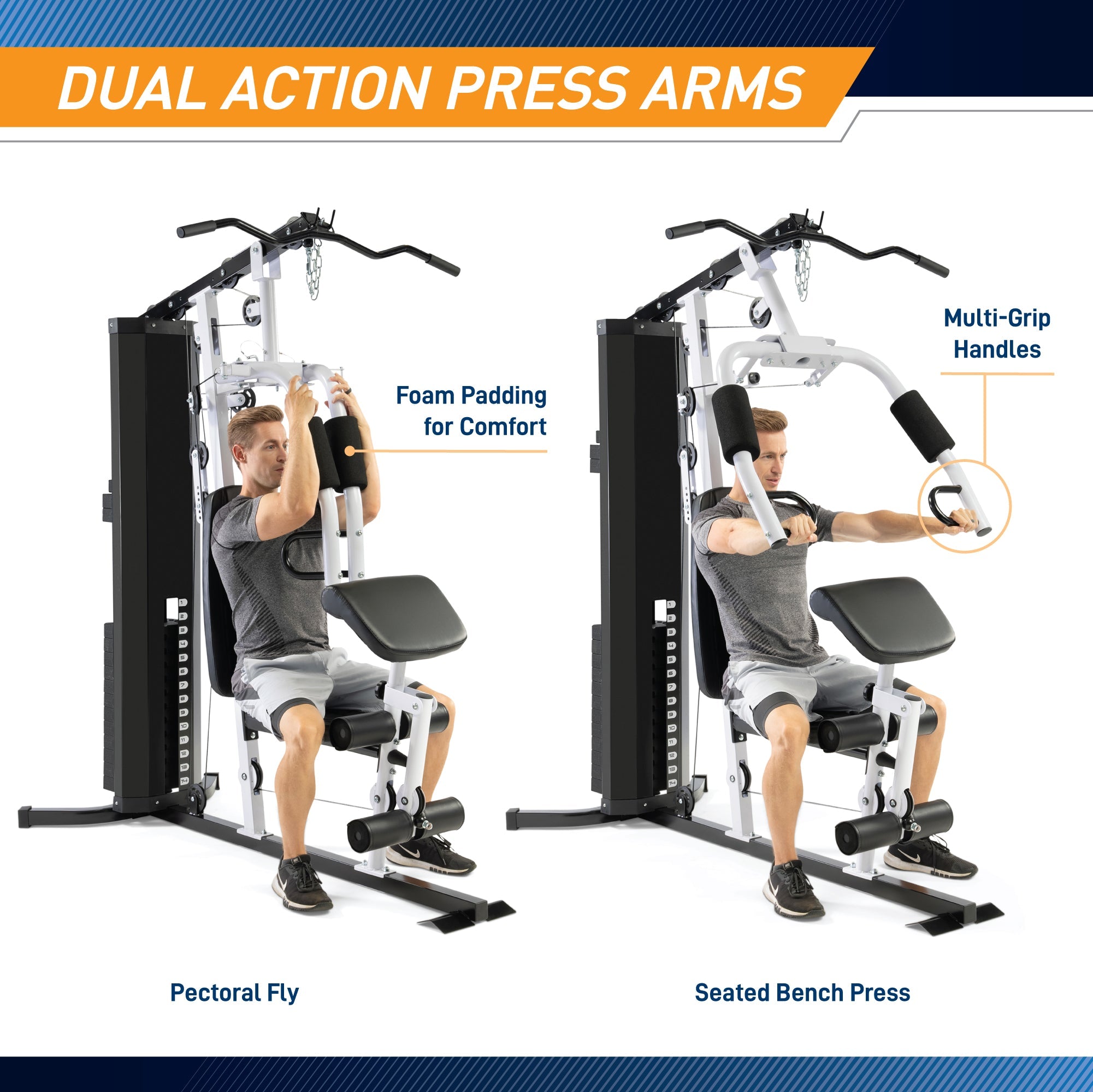 Marcy 150lb Stack Home Gym| MWM-8147