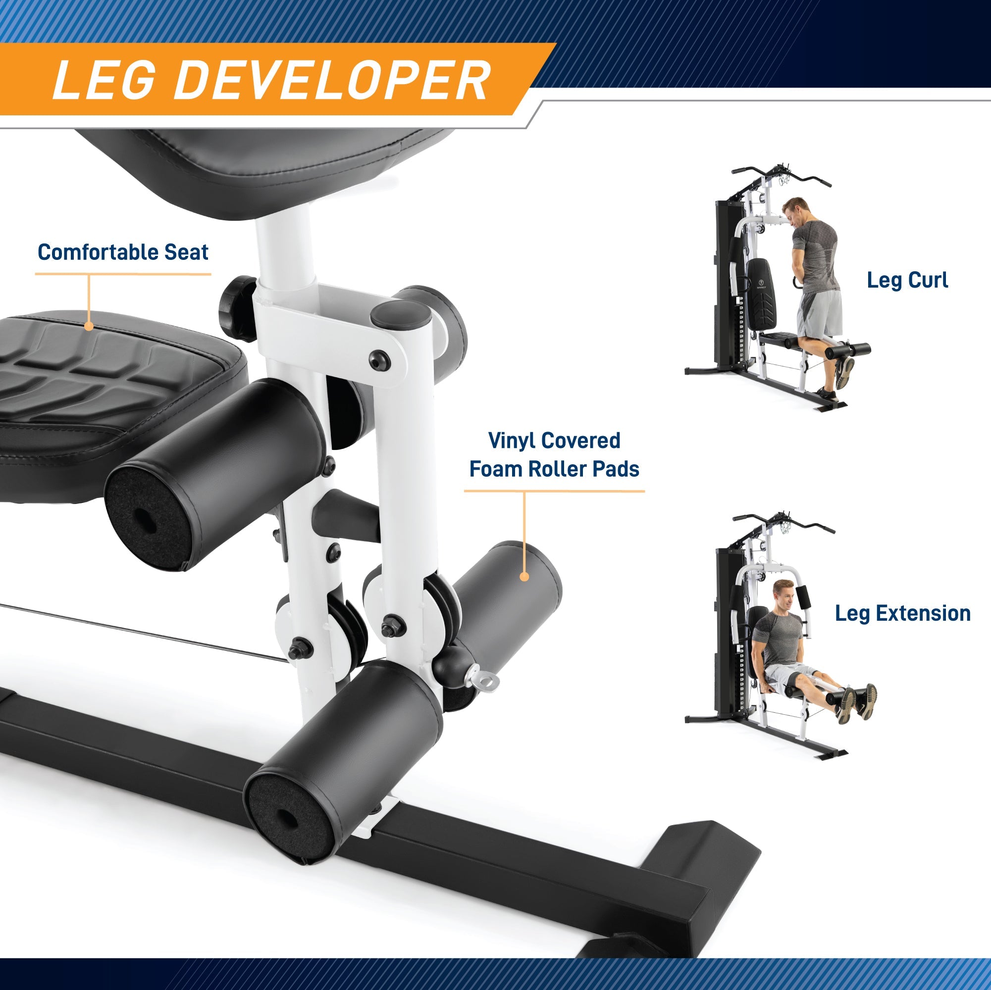 Marcy 150lb Stack Home Gym| MWM-8147