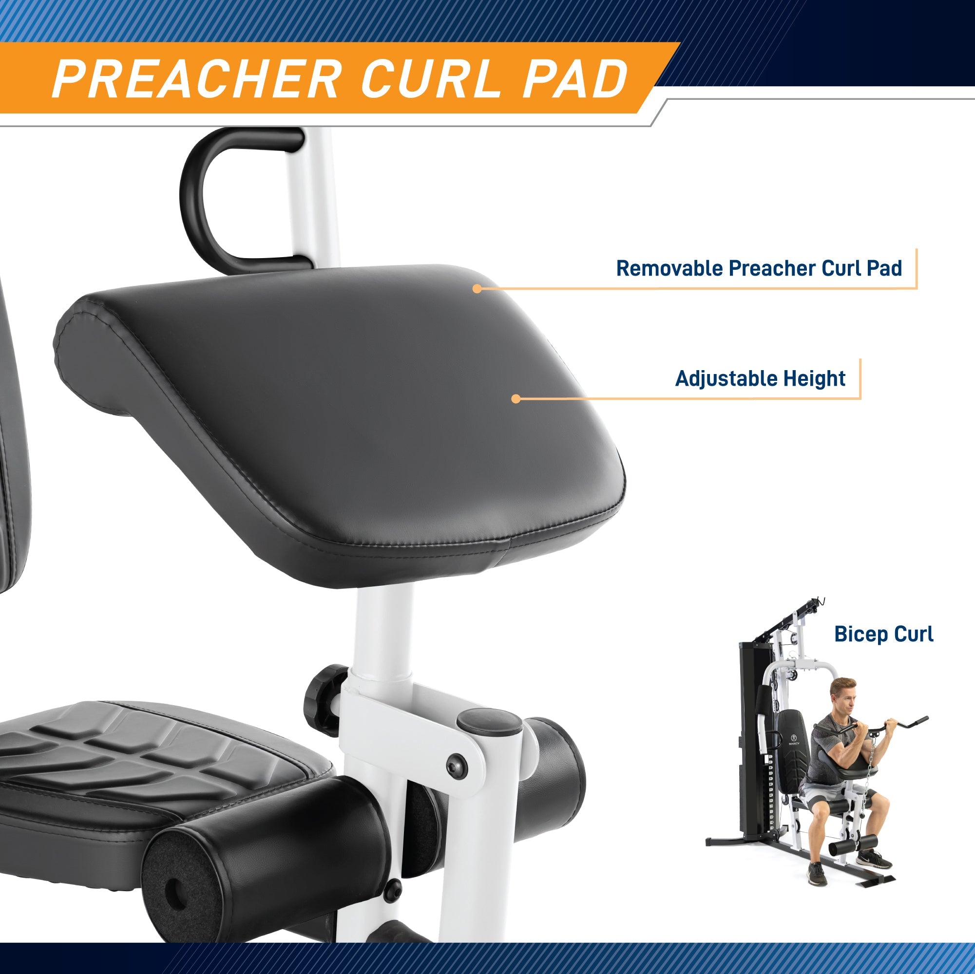Marcy 150lb Stack Home Gym| MWM-8147