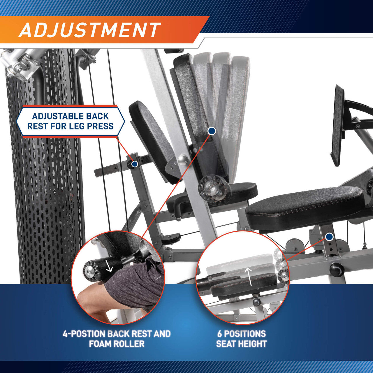 Marcy 150 LB. Home Gym with Row| MWM-8307