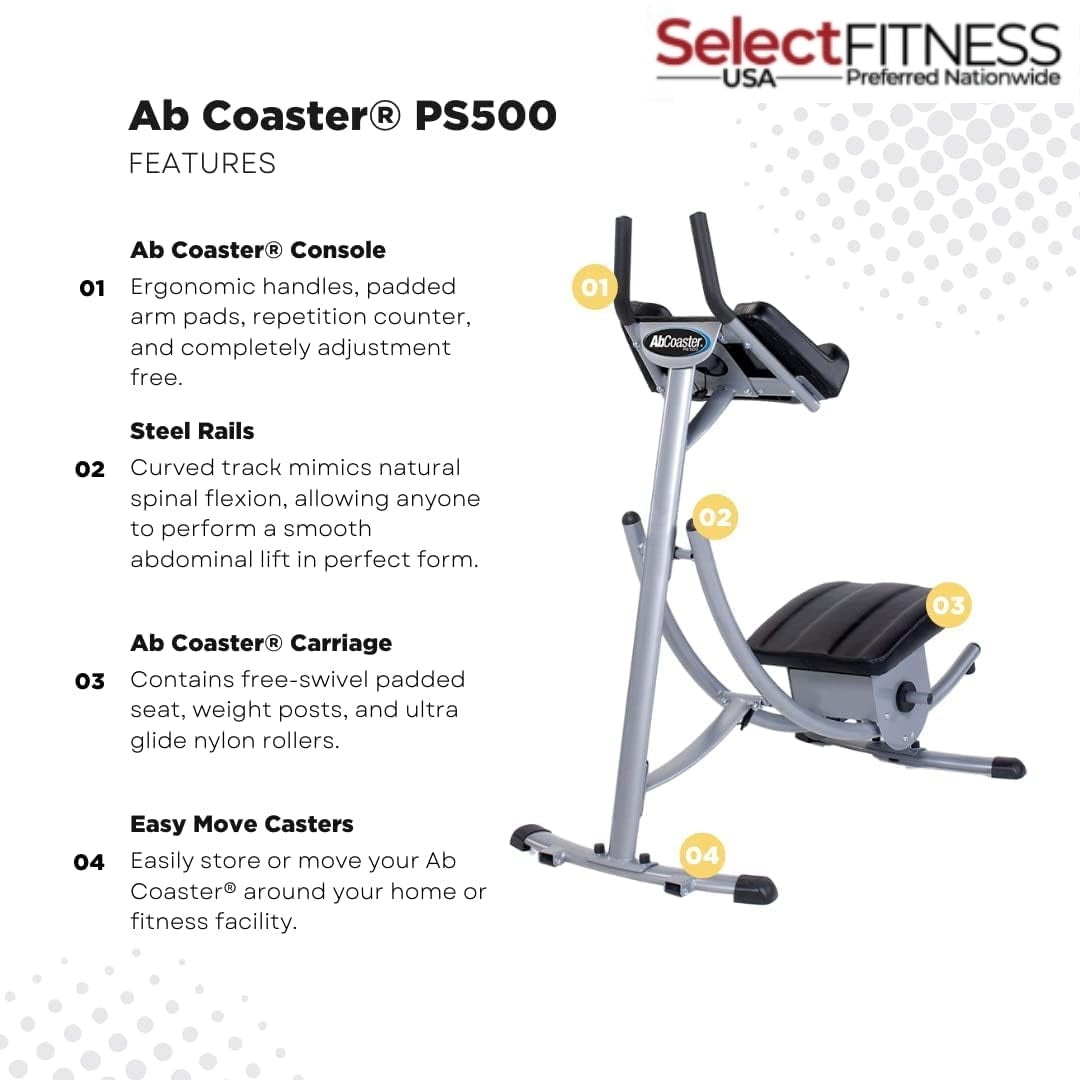 The Abs Company Personal Series Ab Coaster PS500