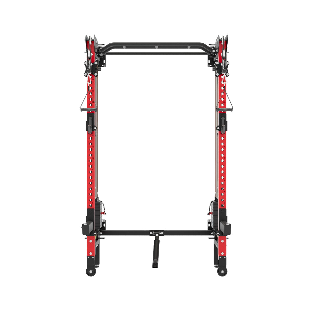 Major Fitness F35 Pro Wall-Mount Folding Power Rack Home Gym