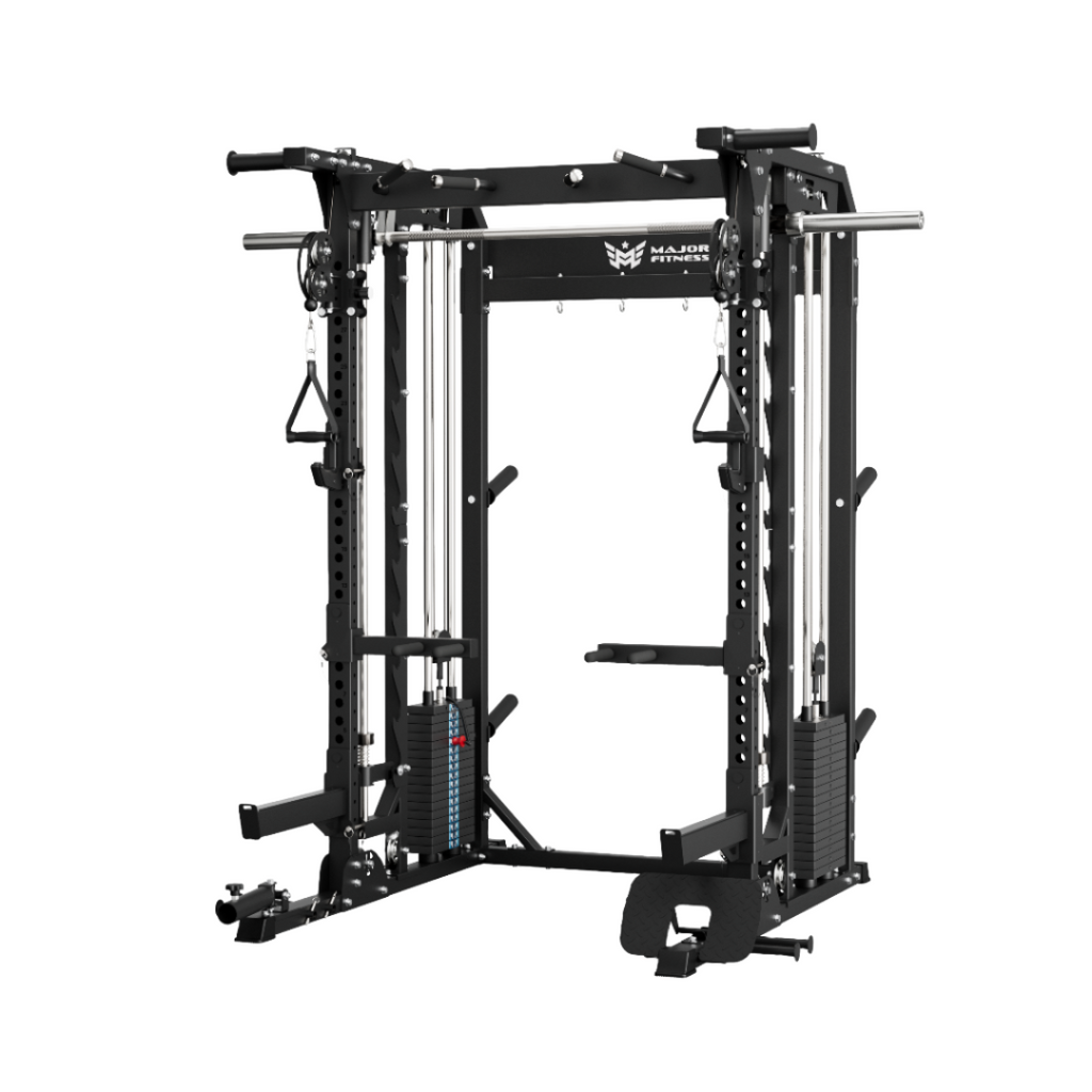 Major Fitness Smith Machine Angled View