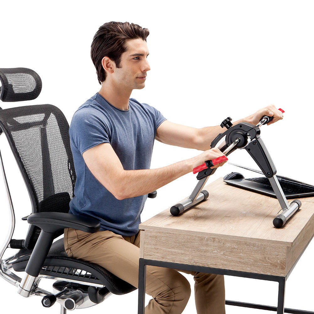 Marcy Portable Mini Cardio Cycle for Home Gym and Office Use | NS-914