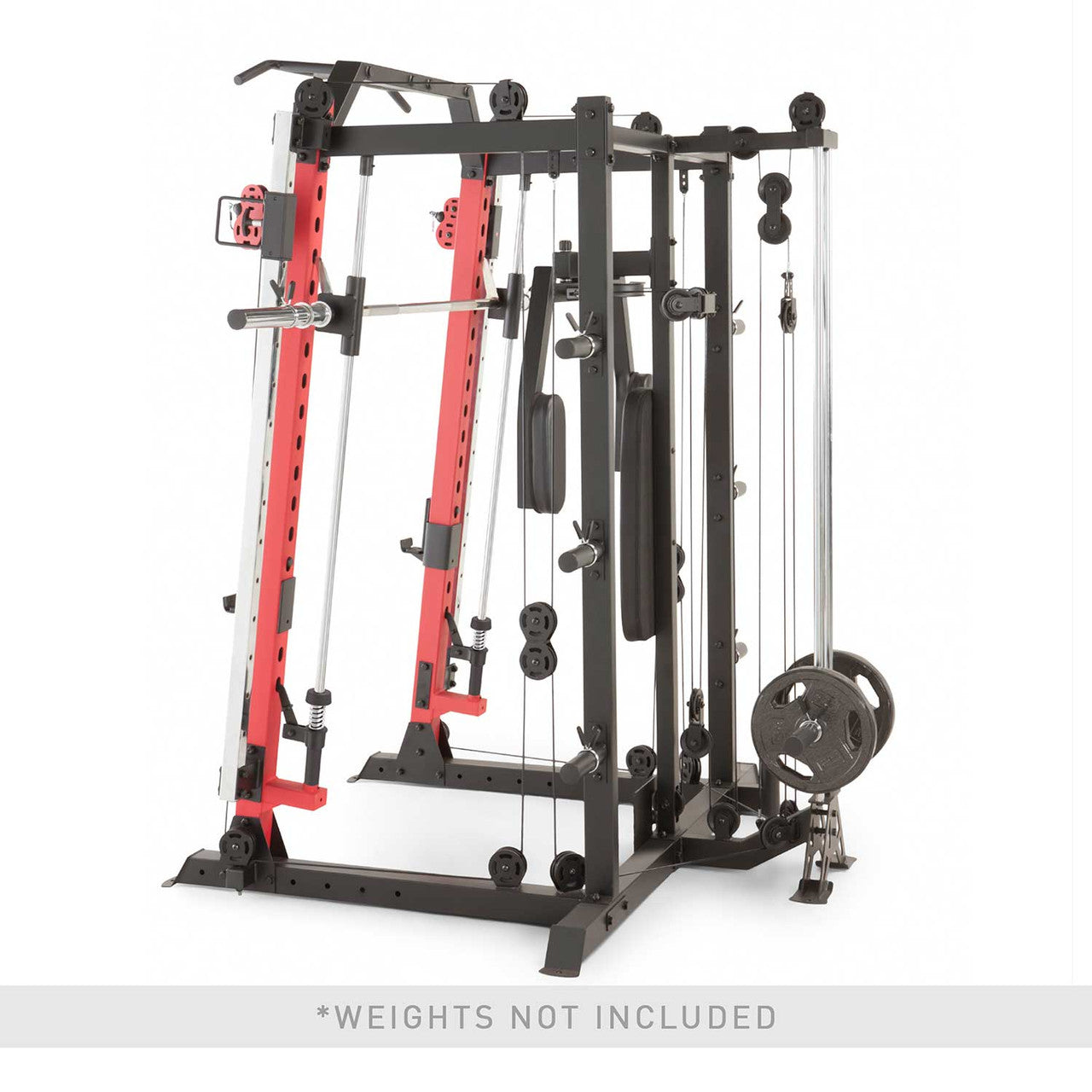 Marcy Smith Machine / Cage System with Pull-Up Bar and Landmine Station | SM-4033