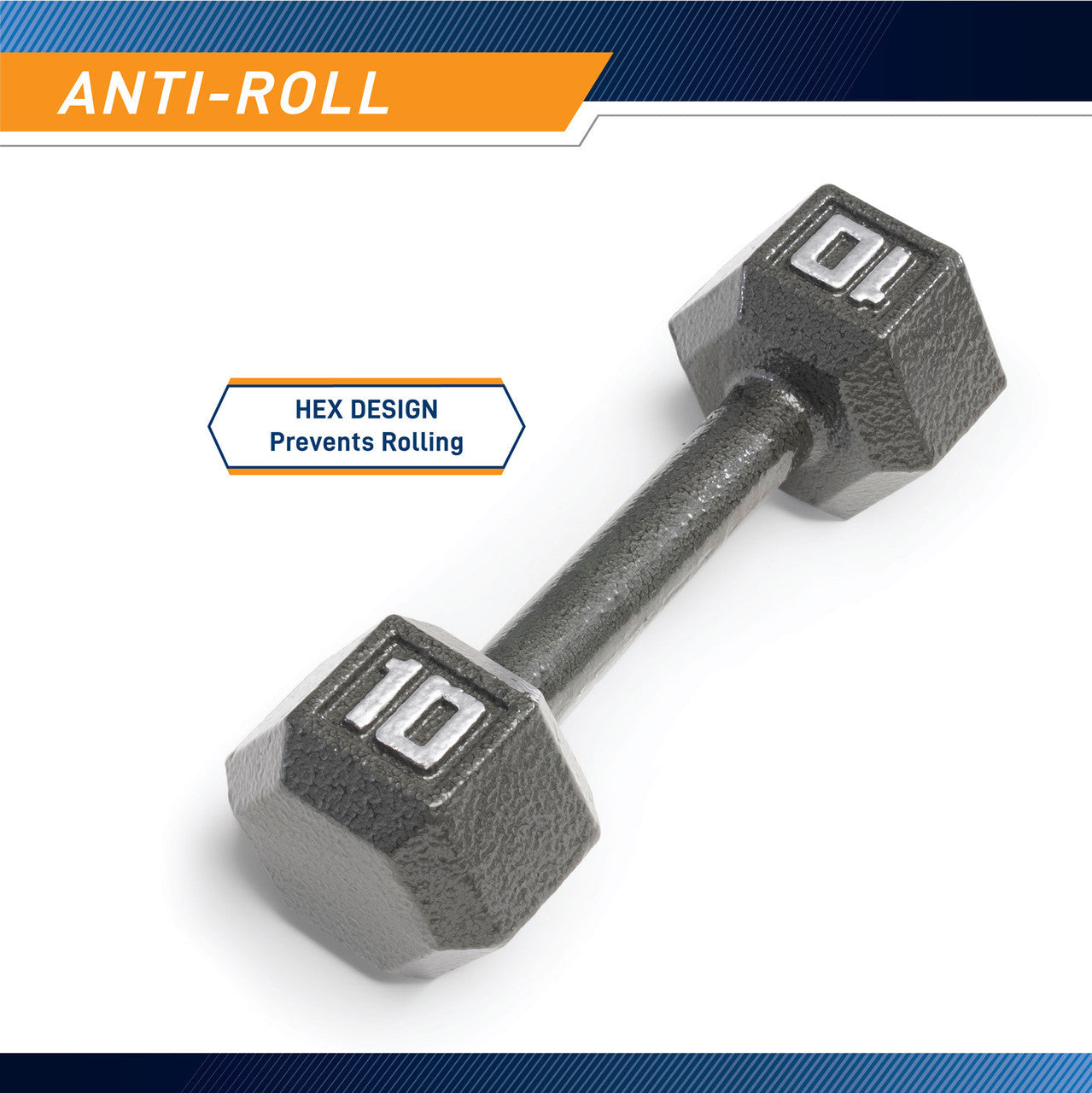 Marcy 10lb Hex Dumbbell| IV-2010