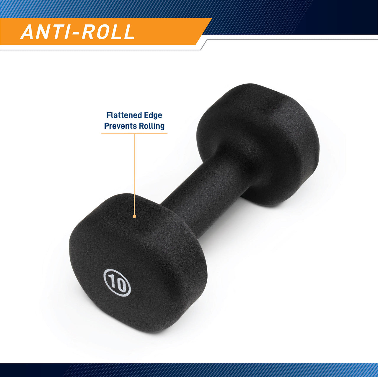 Marcy 10lb Neoprene Dumbbell| INE-010