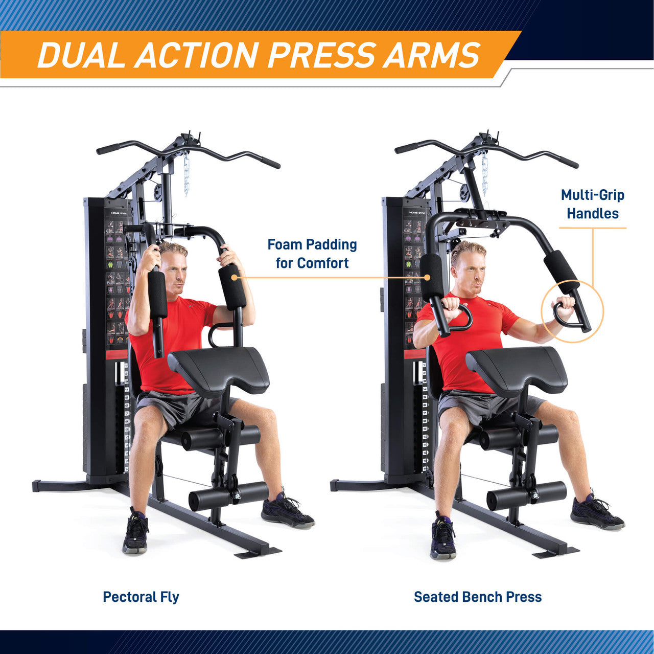 Marcy 150lb Stack Weight All-in-One Home Gym | MWM-8178
