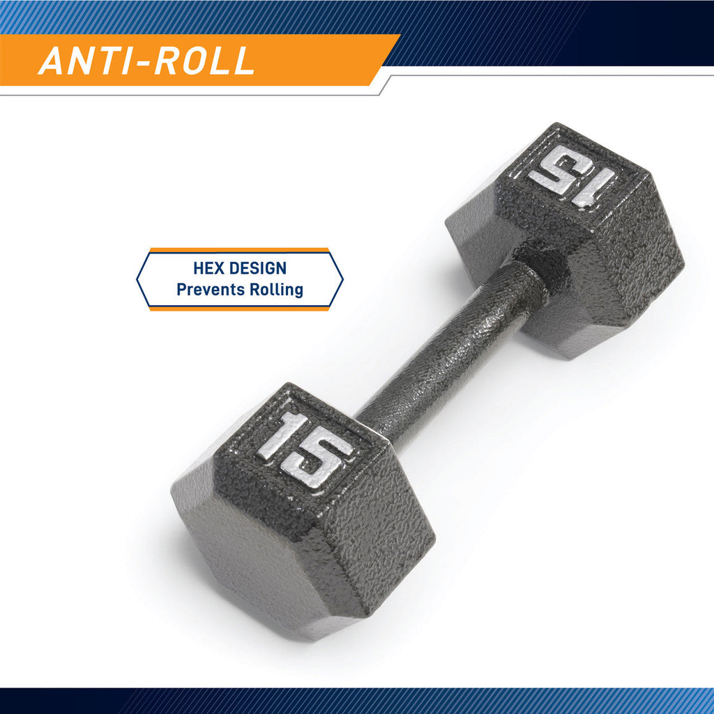 Marcy 15lb Hex Dumbbell | IV-2015
