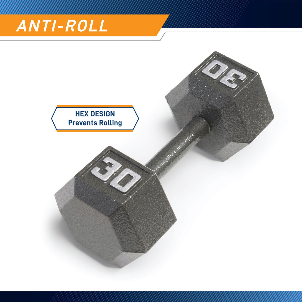 Marcy 30lb Hex Dumbbell| IV-2030