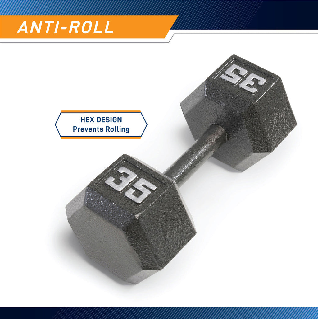 Marcy 35lb Hex Dumbbell| IV-2035