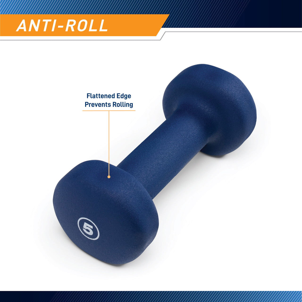 Marcy 5lb Neoprene Dumbbell| INE-005