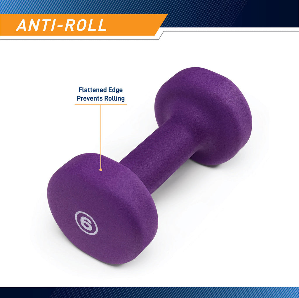 Marcy 6lb Neoprene Dumbbell| INE-006