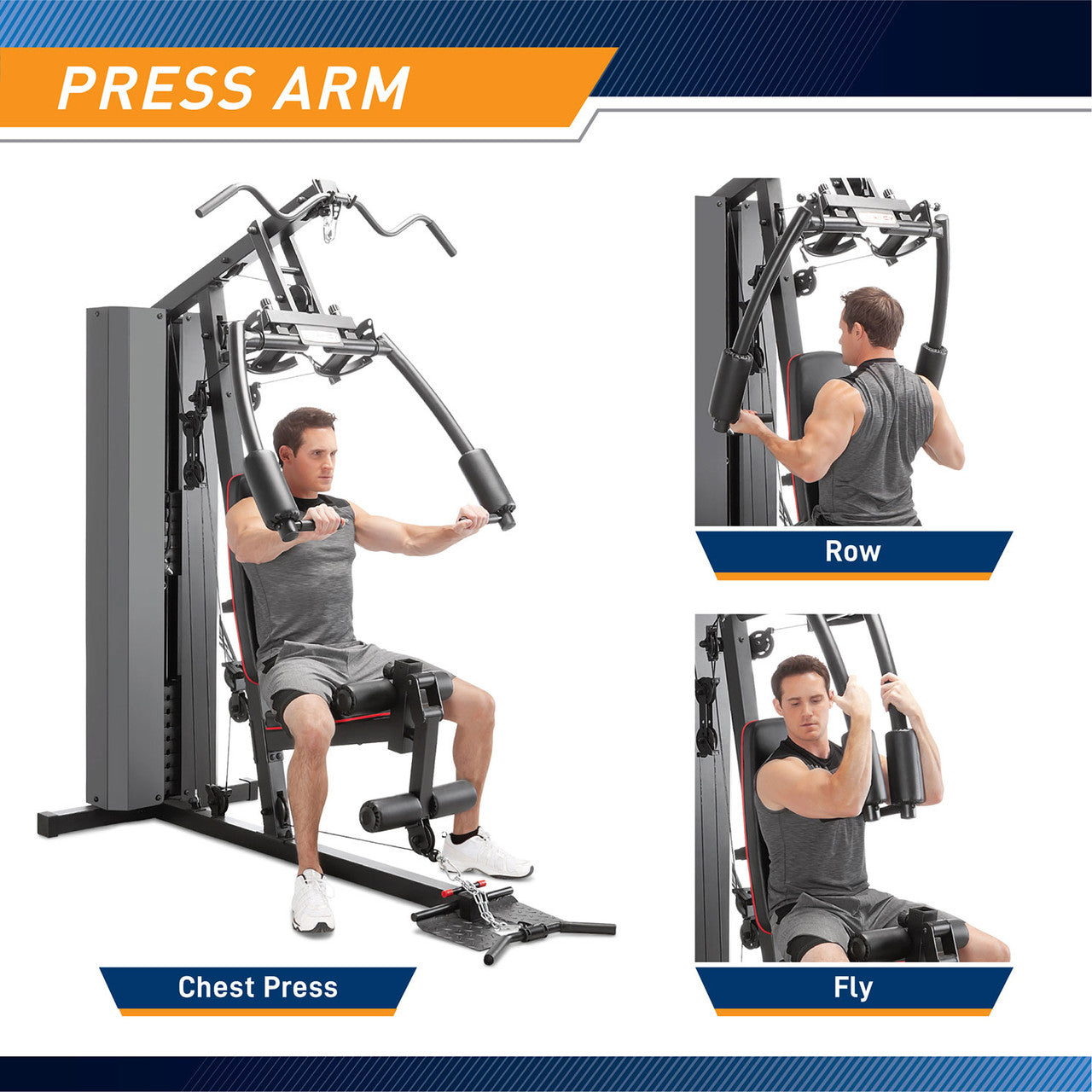 Marcy Club 200lb Home Gym | MKM-81010