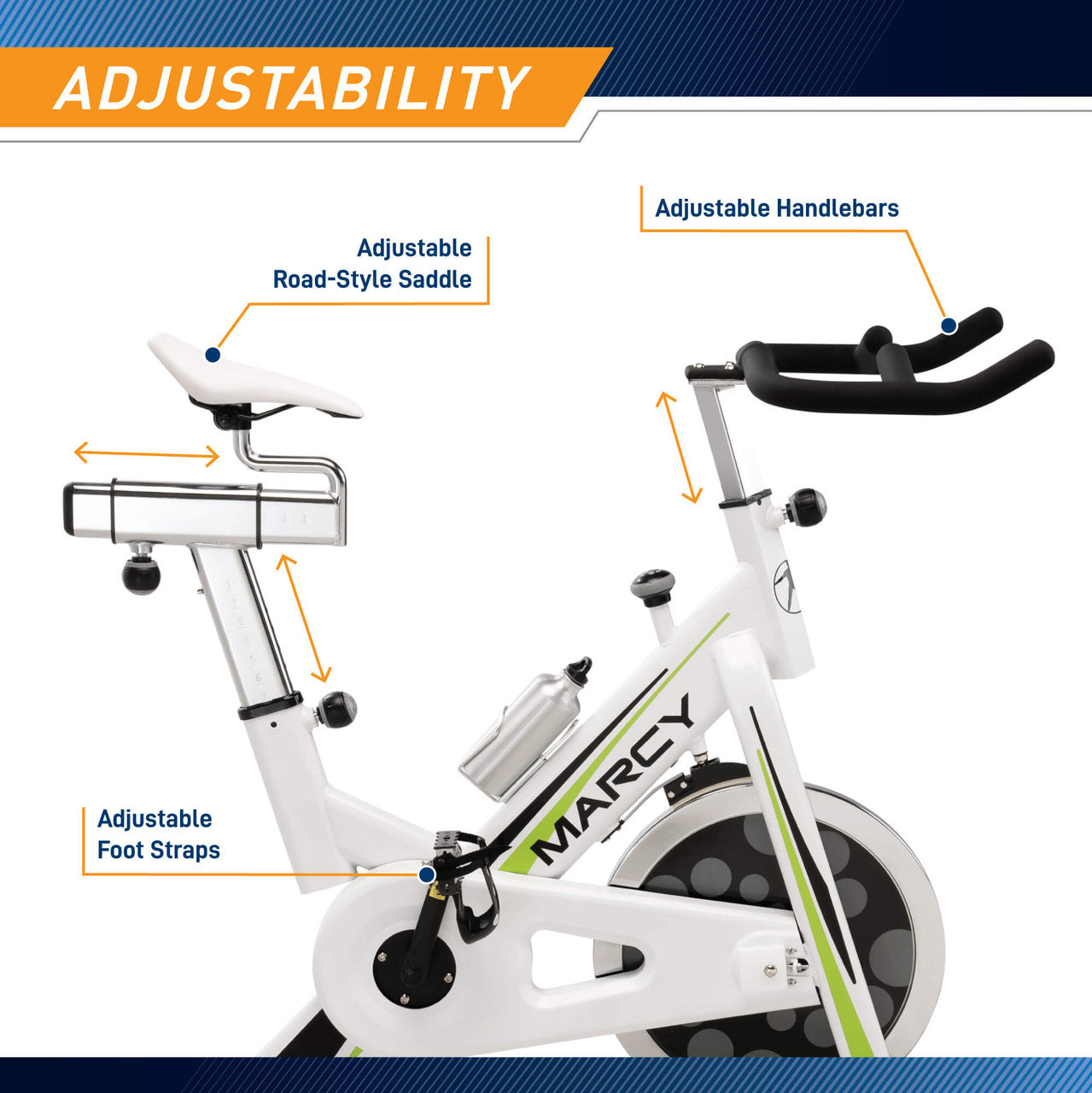 Marcy Deluxe Club Revolution Cycle | NSP-122