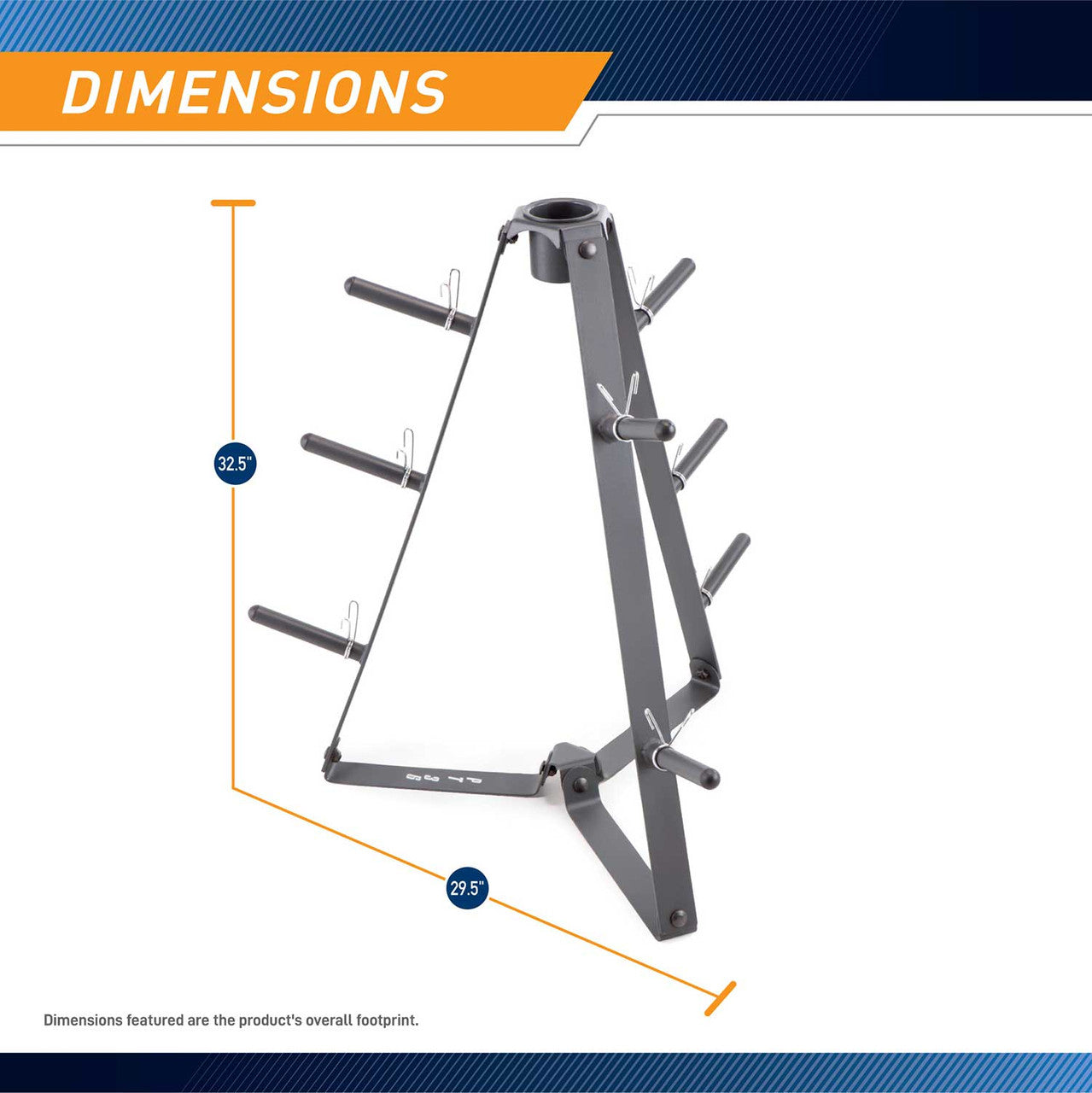 Standard Weight Plate Tree | Marcy PT-36