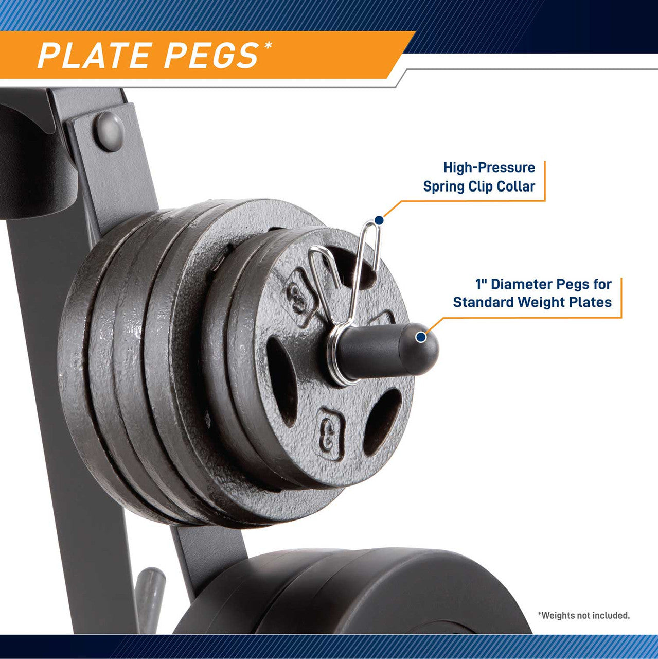 Standard Weight Plate Tree | Marcy PT-36