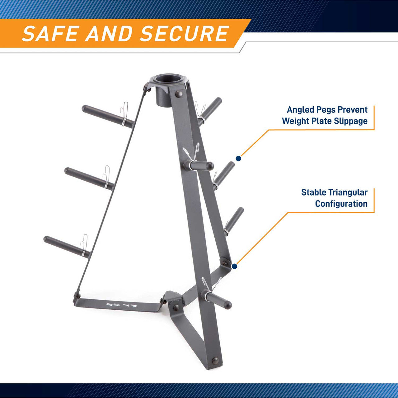 Standard Weight Plate Tree | Marcy PT-36