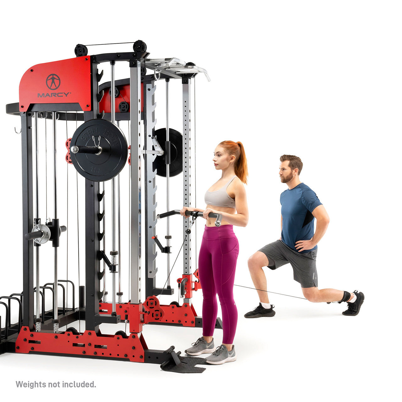 Marcy Pro Deluxe Smith Cage Home Gym System – SM-7553