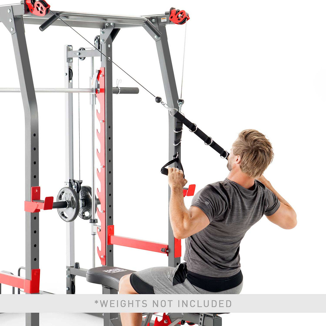 Marcy Pro Smith Machine Home Gym Training System Cage | SM-4903