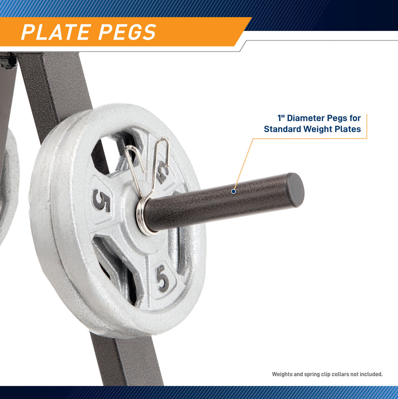 Marcy Standard Weight Plate Tree | PT-5733