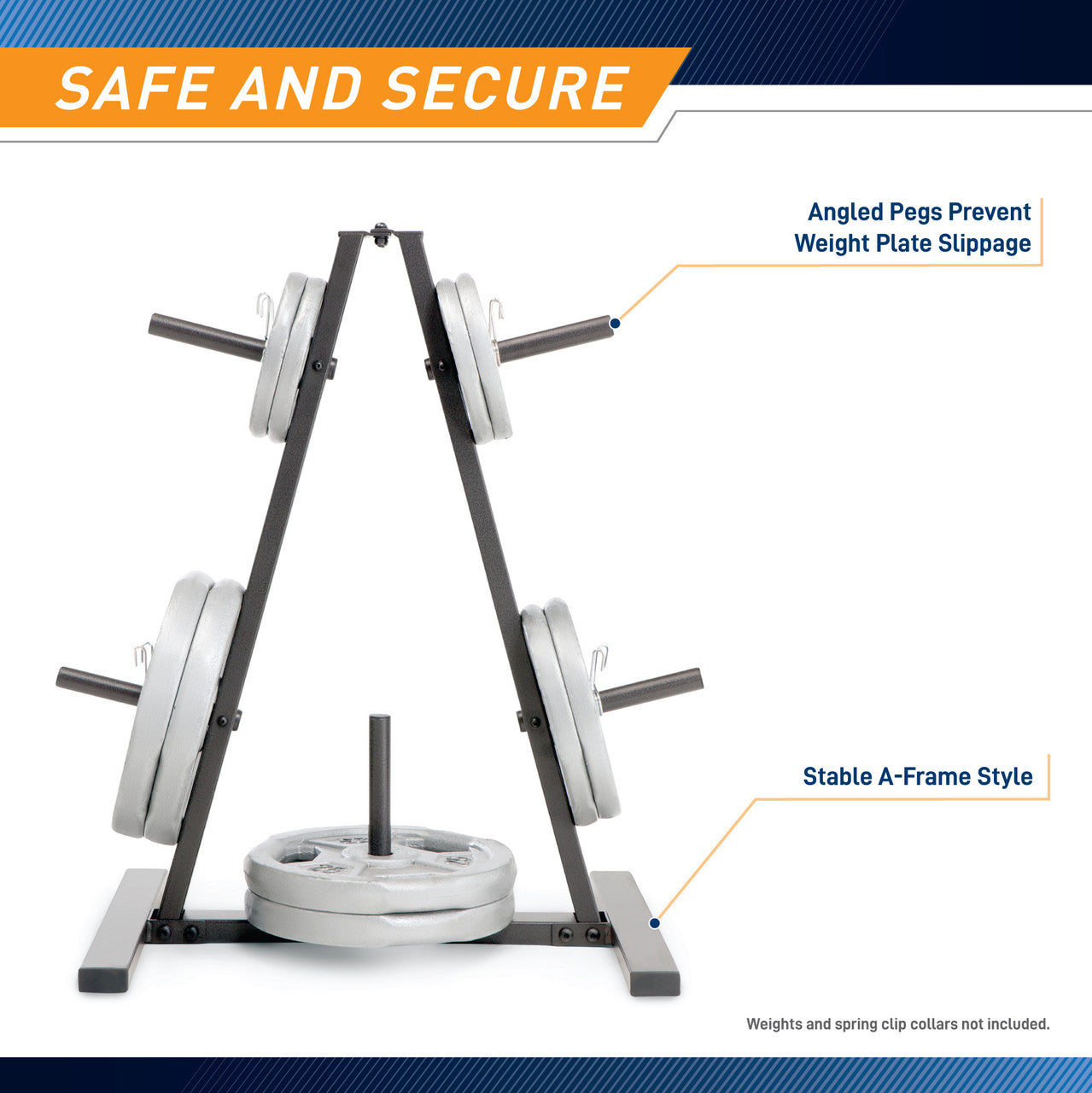 Marcy Standard Weight Plate Tree | PT-5733