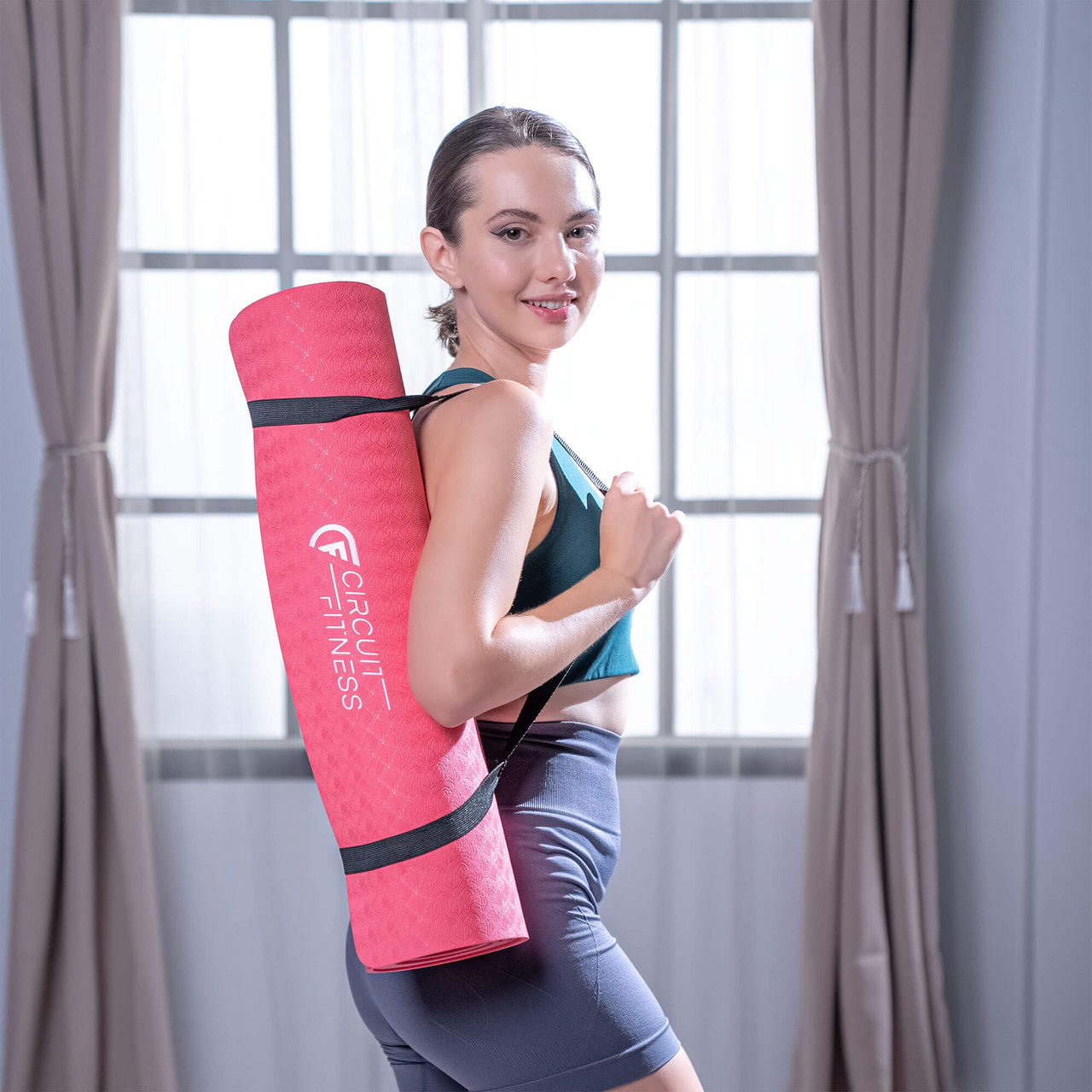 Exercise Mat 1/4” (6mm) thickness in multiple colors | MAT-06 Circuit Fitness