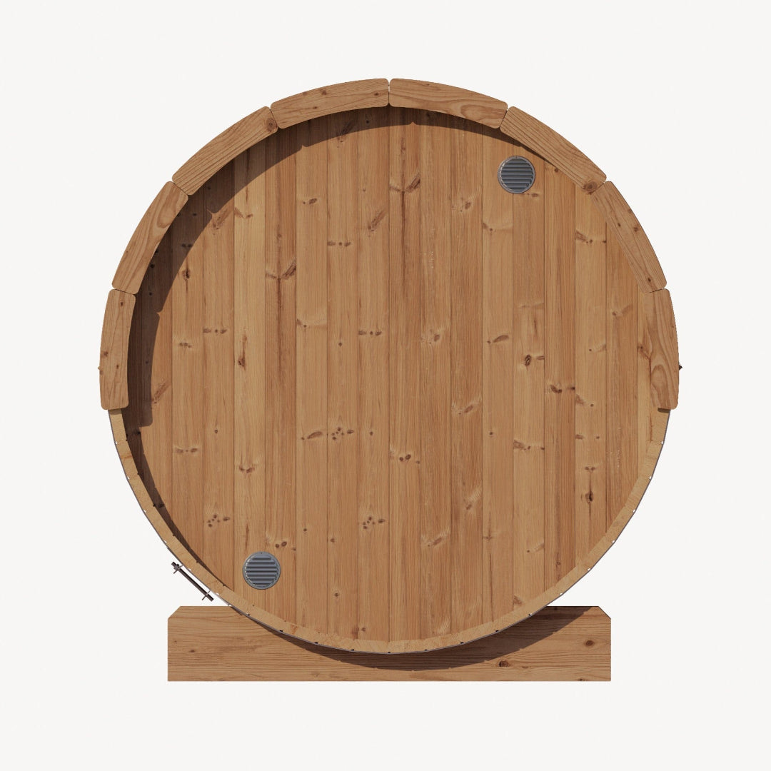 SaunaLife Model E6 ERGO Series 3 Person Barrel Sauna